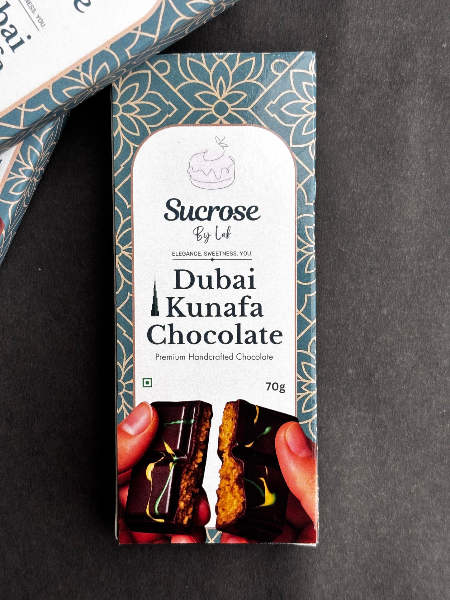 Dubai Kunafa Chocolate